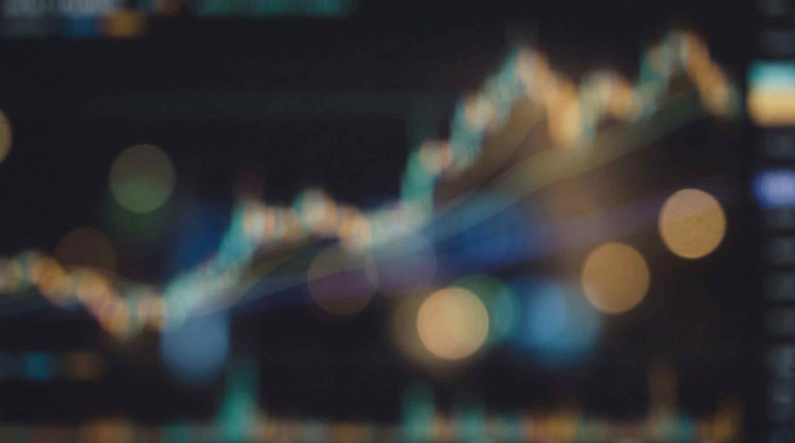 An image of a blurred crypto graph.